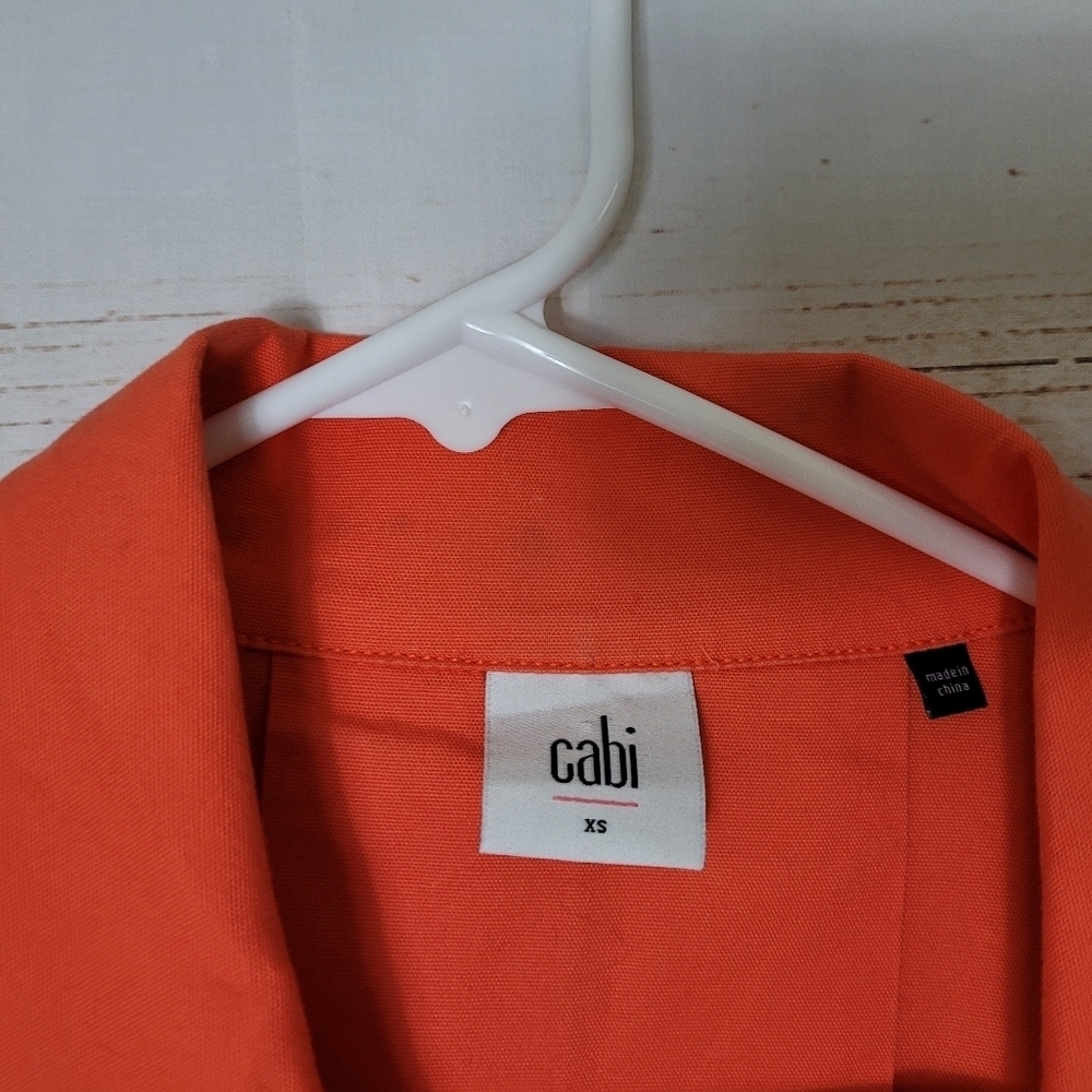 CAbi #5098 Resort Tiger Lily Jacket Size XS - Picture 5 of 5